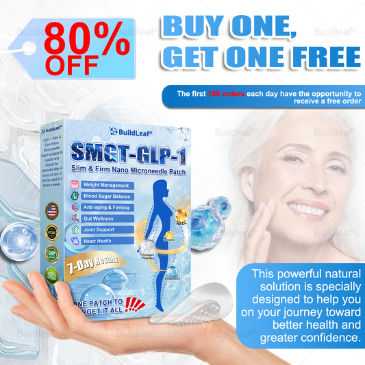FDA Store |𝐵uil𝗱𝐿ea𝐟® 𝑮𝐋𝑃-1 Slim & Firm 𝑁ano 𝑀icroneedle 𝑃atch with Collagen,Turmeric&Matrixyl 3000 丨Obesity,Cardiovascular Diseas, Diabetes, Sleep Apnea, Joint Problems and More