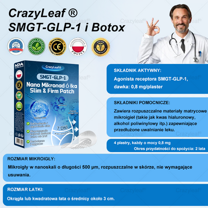 ✨𝐂𝐫𝐚𝐳𝐲𝐋𝐞𝐚𝐟® 𝐒𝐌𝐆𝐓-𝐆𝐋𝐏-𝟏 𝐏𝐥𝐚𝐬𝐭𝐫𝐲 – 𝐒𝐩𝐚𝐥𝐚𝐧𝐢𝐞 𝐭ł𝐮𝐬𝐳𝐜𝐳𝐮, 𝐔𝐣ę𝐝𝐫𝐧𝐢𝐞𝐧𝐢𝐞, 𝐏𝐨𝐳𝐢𝐨𝐦 𝐜𝐮𝐤𝐫𝐮 • 𝐄𝐟𝐞𝐤𝐭𝐲 𝐰 𝟕 𝐝𝐧𝐢, 𝐛𝐞𝐳 𝐳𝐚𝐬𝐭𝐫𝐳𝐲𝐤ó𝐰