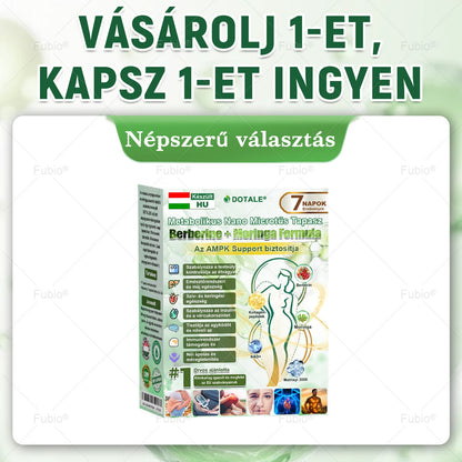 Utolsó lehetőség! Ne hagyd ki ezt a lehetőséget 80%-os kedvezménnyel! | 𝑫𝑶𝑻𝑨𝑳𝑬® Metabolit Nano Mikroszálas Tapasz