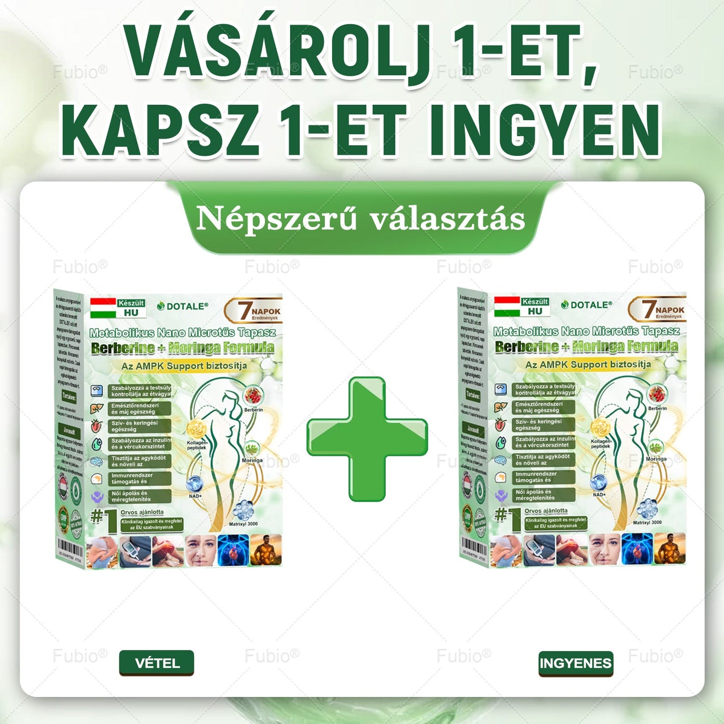 Utolsó lehetőség! Ne hagyd ki ezt a lehetőséget 80%-os kedvezménnyel! | 𝑫𝑶𝑻𝑨𝑳𝑬® Metabolit Nano Mikroszálas Tapasz