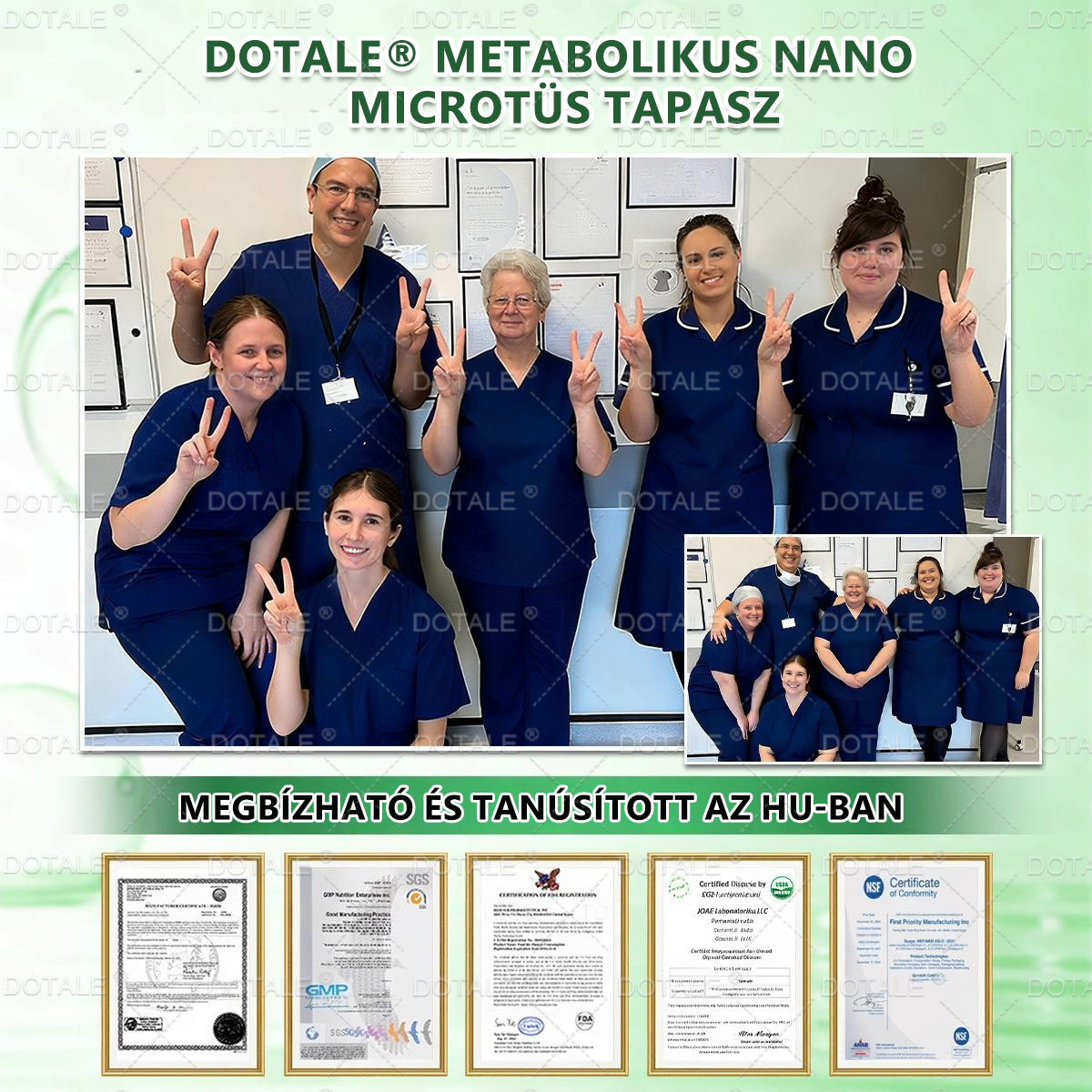 Utolsó lehetőség! Ne hagyd ki ezt a lehetőséget 80%-os kedvezménnyel! | 𝑫𝑶𝑻𝑨𝑳𝑬® Metabolit Nano Mikroszálas Tapasz