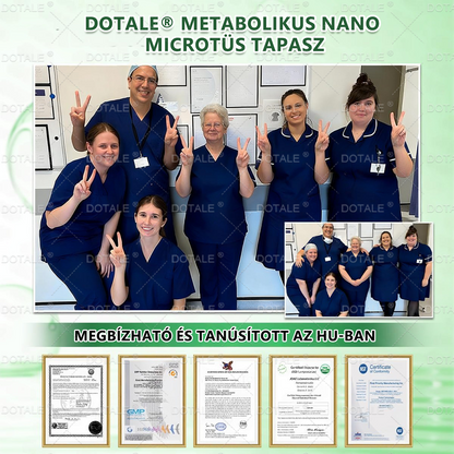 Utolsó lehetőség! Ne hagyd ki ezt a lehetőséget 80%-os kedvezménnyel! | 𝑫𝑶𝑻𝑨𝑳𝑬® Metabolit Nano Mikroszálas Tapasz